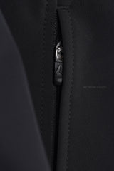 ARISLE Shark-Skin Titan Black Golf Jacket