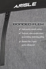 ARISLE Bossman Pixel-Grey Golf Jacket