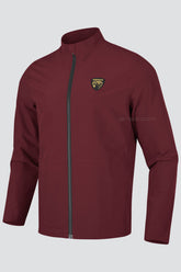 ARISLE Shark-Skin Titan Red Golf Jacket