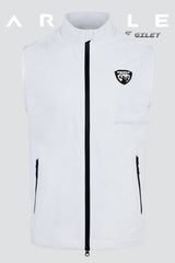 ARISLE Windtretch Classy White Golf Gilet
