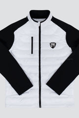 ARISLE Hybrid Diamond White Golf Jacket