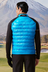 ARISLE Hybrid Winter Blue Golf Gilet