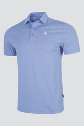 ARISLE Bossman Spring Lilac Golf Polo