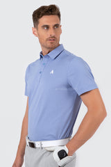 ARISLE Bossman Spring Lilac Golf Polo
