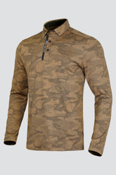 ARISLE LS Jaguard Golden Golf Polo