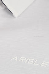 ARISLE LS COTFLEX Diamond-White Golf Polo