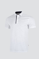 ARISLE COTFLEX Diamond White Golf Polo