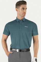 ARISLE A-CLASS FirmStretch Peacock Green Golf Polo