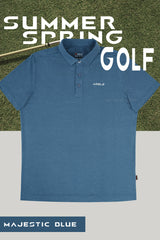 ARISLE A-CLASS FirmStretch Majestic Blue Golf Polo