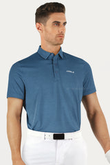 ARISLE A-CLASS FirmStretch Majestic Blue Golf Polo