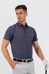 ARISLE A-CLASS Platinum Dark Berry Golf Polo