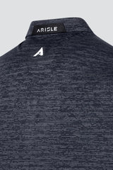 ARISLE Metalic Navy Golf Polo
