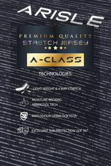 ARISLE Metalic Navy Golf Polo