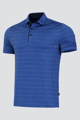 ARISLE Pro-Golfer Ash Blue Golf Polo