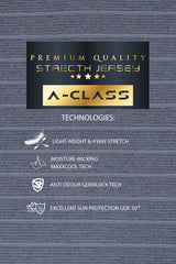 ARISLE Pro-Golfer Ash Grey Golf Polo