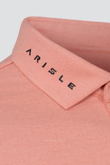 ARISLE LS Bossman Fall - Snow Orange Golf Polo