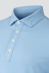 ARISLE LS Bossman Fall - Swiss Blue Golf Polo