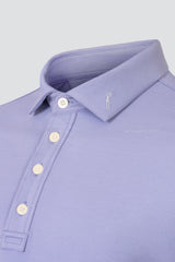 ARISLE LS Bossman Fall - Swiss Iris Golf Polo