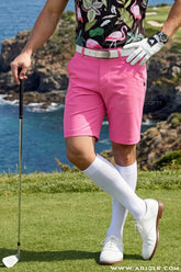 ARISLE Resort Pink Shorts