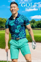 ARISLE Golf & Resort Blue Palm Polo