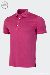 ARISLE Golf & Lifestyle Rich Fuchsia Polo
