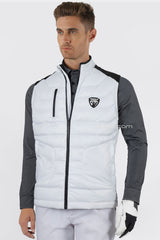 ARISLE Hybrid Diamond White Golf Gilet