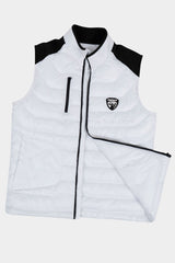 ARISLE Hybrid Diamond White Golf Gilet
