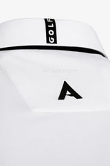 ARISLE Pro-Golfer Ice White Golf Polo