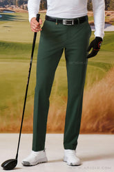 Arisle Friction Free Dollar Green Golf Pants