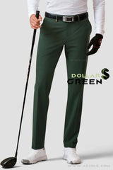 Arisle Friction Free Dollar Green Golf Pants