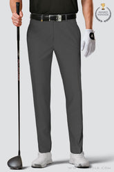Arisle Diamond Chip Earl Grey Golf Pants