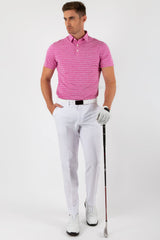 Arisle Bossman Crystal White Golf Pants