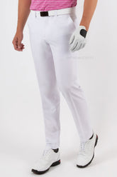 Arisle Bossman Crystal White Golf Pants