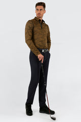 Arisle Friction Free Smoke Black Golf Pants