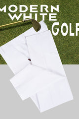 Arisle TWILLSTRETCH Modern White Golf Pants