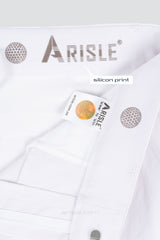 Arisle TWILLSTRETCH Modern White Golf Pants