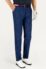 Arisle Bossman Geometry Blue Golf Pants