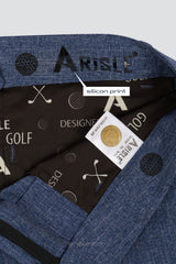 Arisle Hybrid Metallic Blue Golf Pants