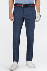 Arisle Hybrid Metallic Blue Golf Pants