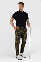 Arisle DESIGNER SERIES Golden Brown Golf Pants