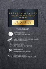 ARISLE Bossman Pixel Grey Golf Shorts