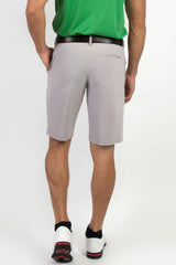 ARISLE Bossman Silver Grey Golf Shorts