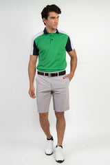 ARISLE Bossman Silver Grey Golf Shorts