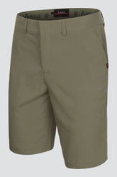 ARISLE Bossman Sand Gold Golf Shorts