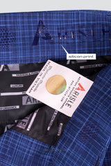 ARISLE Bossman Geometry Blue Golf Shorts