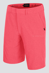 ARISLE Bossman Pixel Coral Golf Shorts