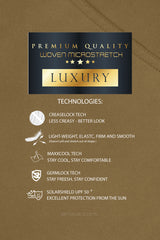 ARISLE Bossman Rich Gold Golf Shorts