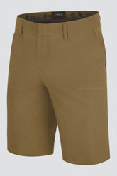 ARISLE Bossman Rich Gold Golf Shorts