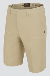 ARISLE Elite Ivory Beige Golf Shorts