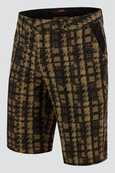 ARISLE DS Camel Brown Golf Shorts